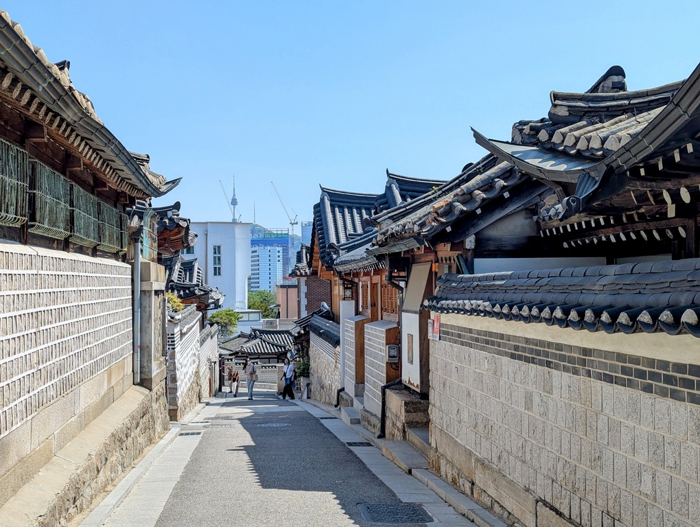 Hanoks in Bukchon Village

